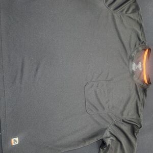 Black Long Sleeve Shirt with Pocket